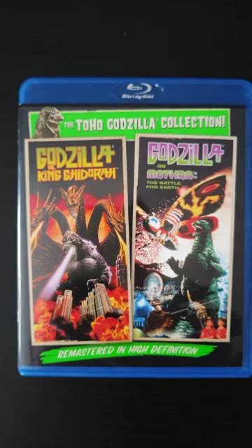 Godzilla Vs King Ghidorah Godzilla And Mothra The Battle For Earth
