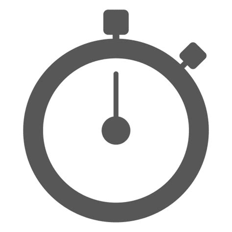 Cronómetro Temporizador Icono De Trazo Descargar Pngsvg Transparente