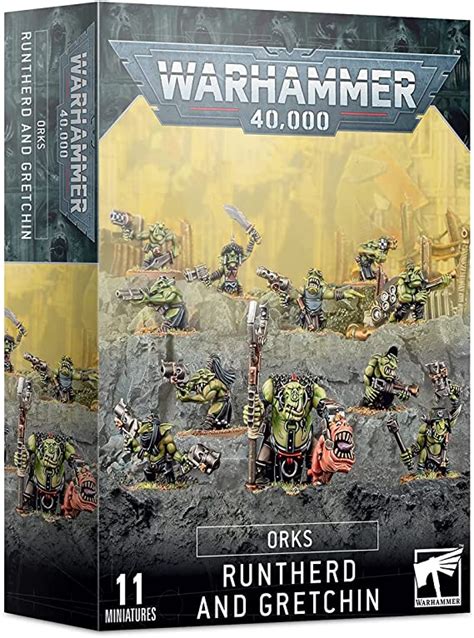 Amazon Orks Gretchin 11 Citadel Miniatures Warhammer 40k Games