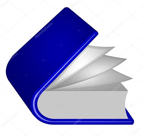 Illustration Of A Blue Book Stock Photo By ©pdesign 1742122