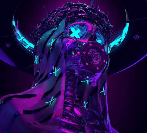 Sick 666 Mick On Behance Neon Cyberpunk Arte Cyberpunk Cyberpunk