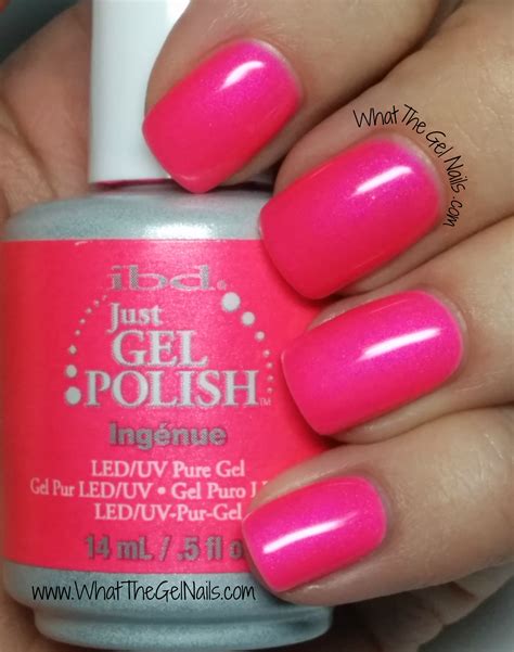 Aqua gel is a product that will delight every nail tech, which makes the artistic passion come true and loves to create real works of art. 4 IBD Just Gel Nail Polish Colors