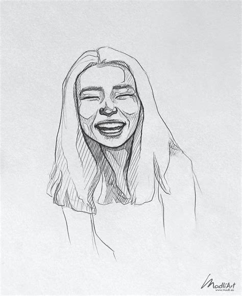 Happy Girl Doodle By Madliart Art Sketchbook Art Drawings Sketches