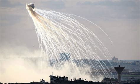 Incendiary Bombs White Phosphorus Chemical Weapon Syria