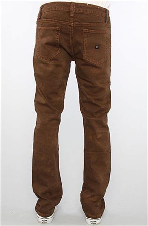 Kr3w The K Slim Fit Jeans In Dirty Brown Wash In Brown For Men Lyst