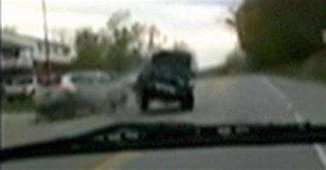 Dramatic Car Crash Caught On Camera
