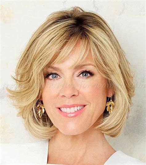 Chic Bobs For Women Over 50 Bob Haircut And Hairstyle Ideas Укладки