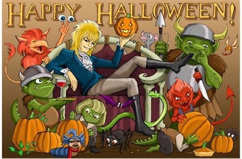 Halloween Cards Goblin Halloween Cards