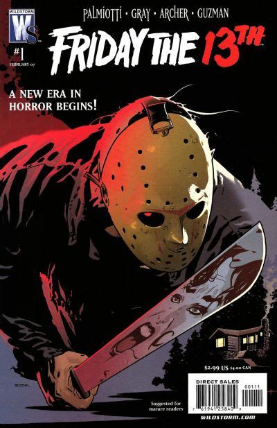 Friday The 13th Vol 1 Comic Book Jason Voorhees Art Horror Movie