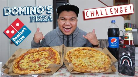 An example of the traditional dominos pizza menu. 10x Domino's Pizza Size LARGE Challenge! (Malaysia) - YouTube