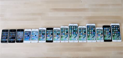 Snelheidstest, etc. met alle iPhones tot nu toe (incl. iPhone 7 ...