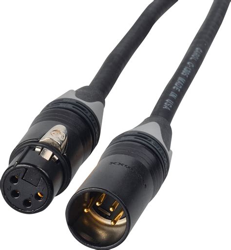 12v Dc Power Cable 4 Pin Xlr Male To 4 Pin Xlr Female 2 Foot