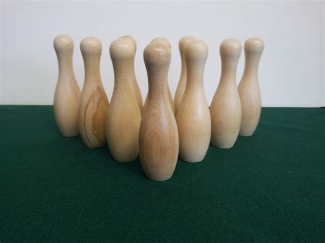 Cue Bowling Pin Set For Pool Tables Etsy