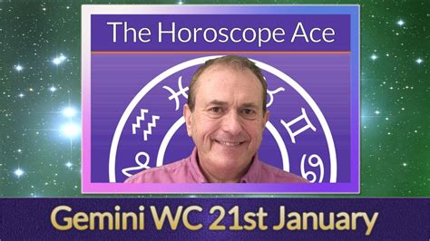 Gemini Weekly Horoscopes From 21st January 28th January Youtube