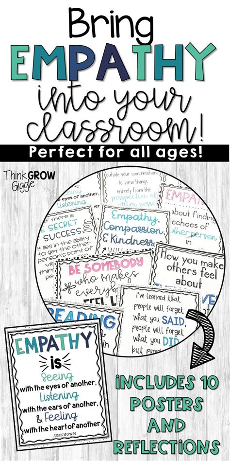 Empathy Posters Activities Empathy Lessons Empathy Activities