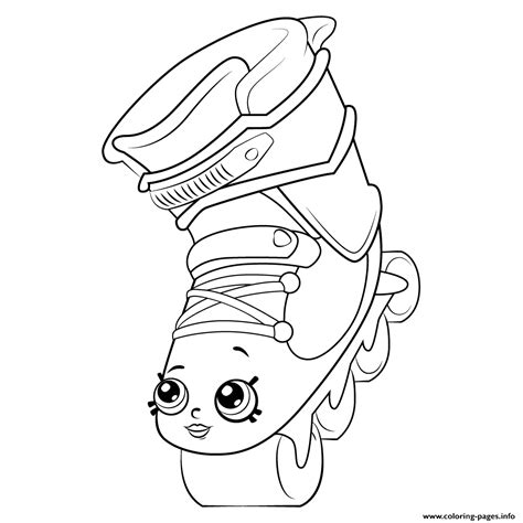 Shopkins Characters Wobbles Coloring Pages At Getdrawings Free Download