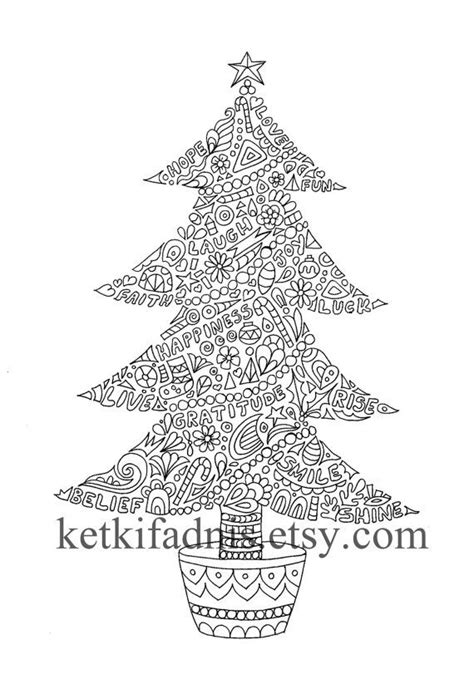 Christmas Tree Coloring Pages Pdf - Coloring and Drawing