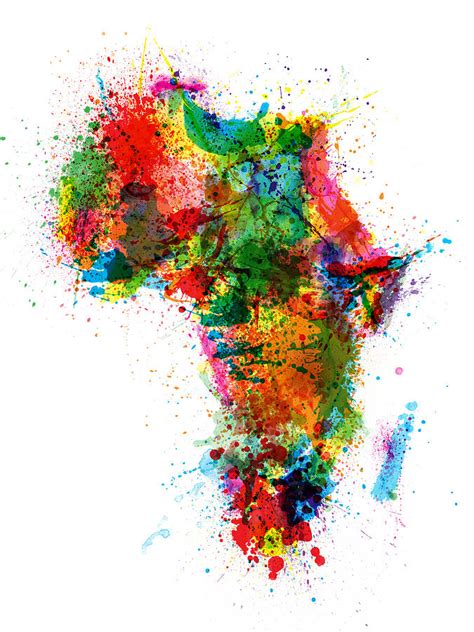 Africa Map Concept Art
