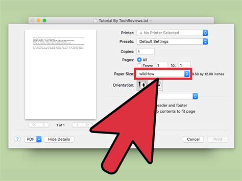 How to adjust the print size on your printer. How to Change the Default Print Size on a Mac (with Pictures)