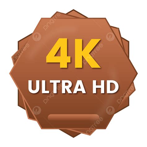 Transparent 4k Ultra Hd Button 4k Ultra Hd Icon 4k Uhd Uhd Png And