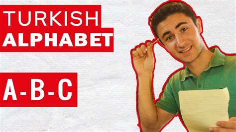 Turkish Alphabet Letters And Pronunciation Turkish For Beginners 1