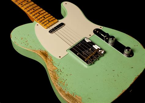 Fender Telecaster 52 Heavy Relic Aged Surf Green Gitarren Total