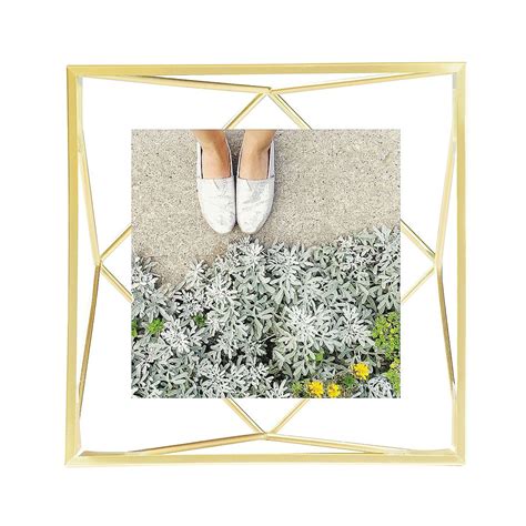 Skip to main search results. Umbra Prisma Photo Display 4X4 Matte Brass | The Home ...
