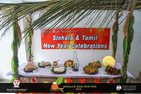 Sinhala And Hindu New Year Hariot Watt Academy