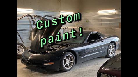 Custom Paint On The C5 Corvette Pt 1 Youtube