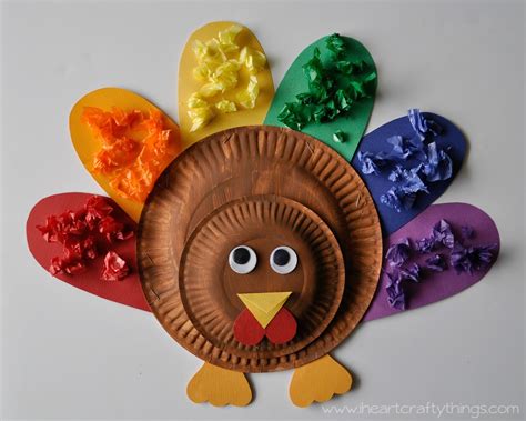Turkey Craft For Thanksgiving And Preschoolers Red Ted Arts Blog