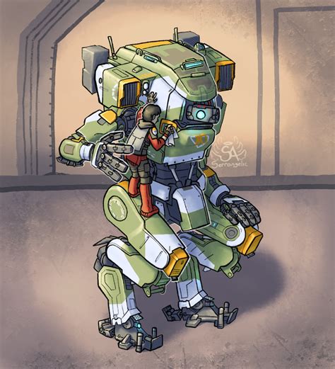 View Titanfall 2 Bt 7274 Drawing 