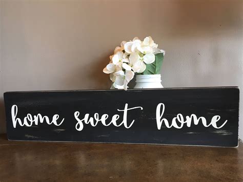 Home sweet home sign / Rustic Signs / home sweet home / Rustic home decor / home wood sign 