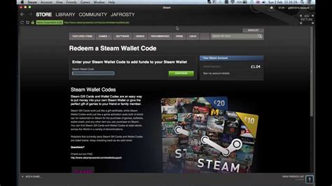 Make sure that you've got a working internet connection, and launch steam. how to put in a redeem code for steam - YouTube