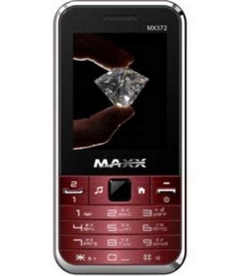 Maxx Tiny Mx372 Mobile Phone Price In India And Specifications