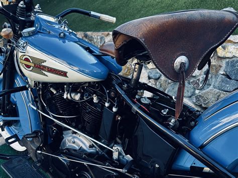 1939 Harley Davidson El Knucklehead At Las Vegas Motorcycles 2023 As