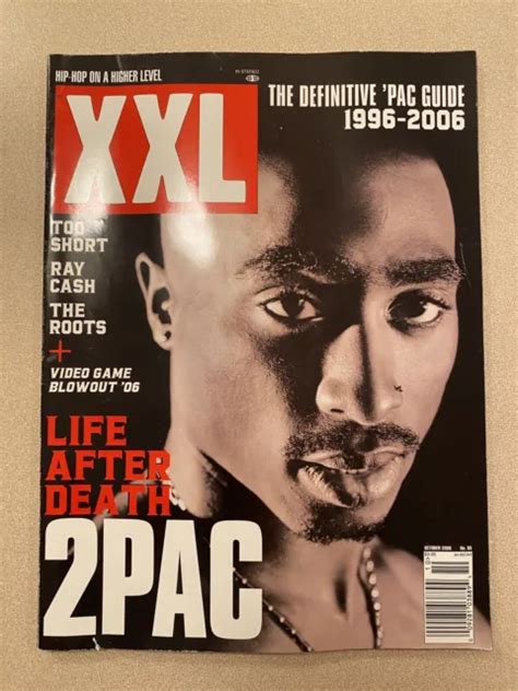 Original 2pac October 2006 Xxl Magazine Tupac Shakur Life After Death