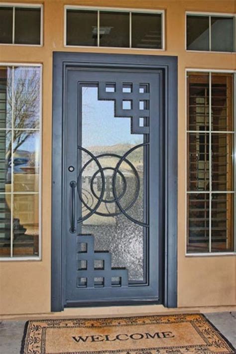 Modern Iron Doors Ideas To Make Your Entrance Look Beautiful Iron
