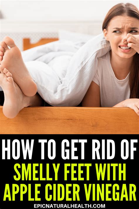 To get soft feet and eliminate dry feet, immerse your feet in a solution of white vinegar and water for about 45 minutes. How To Easily Get Rid of Smelly Feet With Apple Cider ...