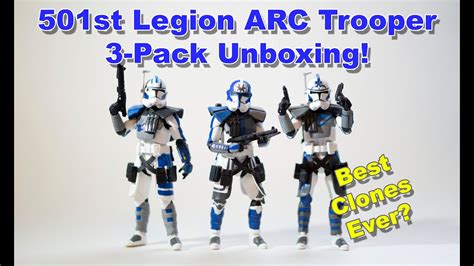 Star Wars Vintage Collection 501st Legion Clone Arc Troopers Special