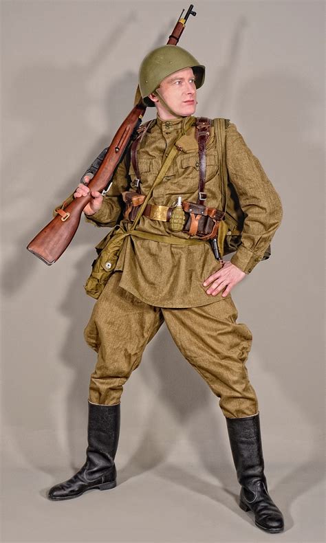 Military Uniform Soviet Soldiers Ww2 03 By Mazuskarl On Deviantart