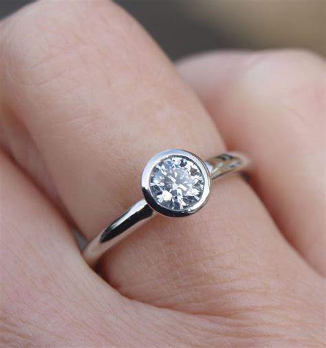 Platinum Half Carat Diamond Ring By Karen Johnson