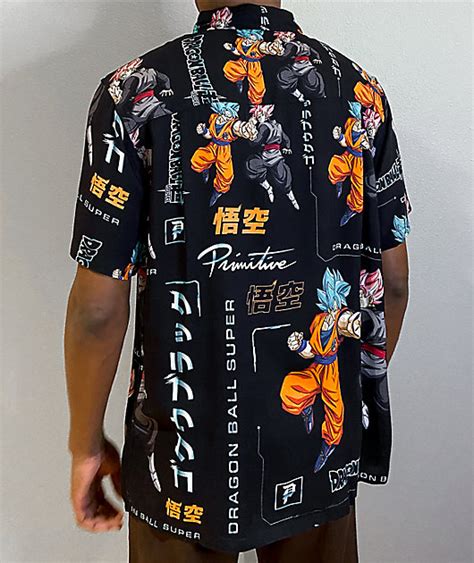 Primitive skate was born from a deep passion and love for skateboarding. Primitive x Dragon Ball Super Goku Black Rose Versus Short Sleeve Button Up Shirt | Zumiez