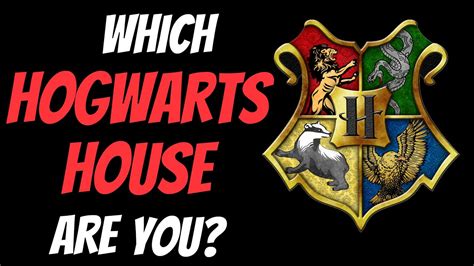 Which Hogwarts House Are You In Personality Test Youtube