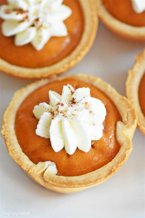 Mini Pumpkin Pies Made In A Muffin Tin Recipe Thanksgiving Desserts