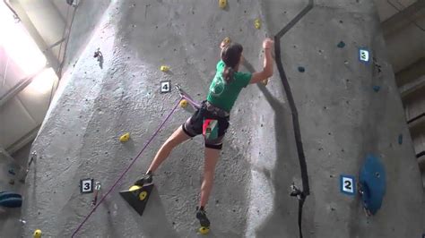 Top Rope Climbing Competition Youtube