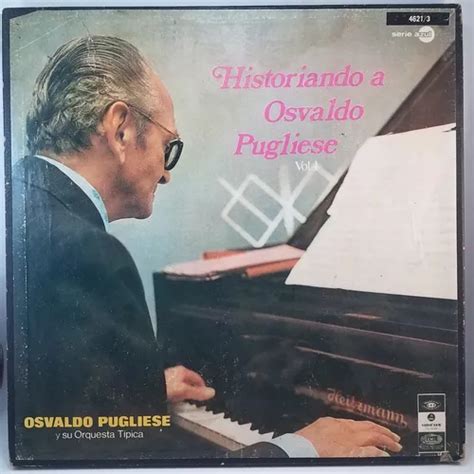 Osvaldo Pugliese Historiando Vol 1 Box 3 Vinilos Tango