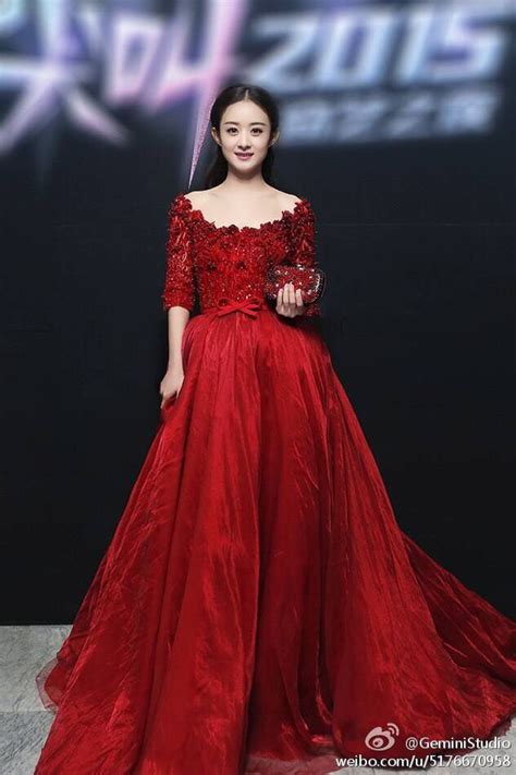 Chinese Actress Zhao Liying Looked Fabulous In Georges Hobeika For The