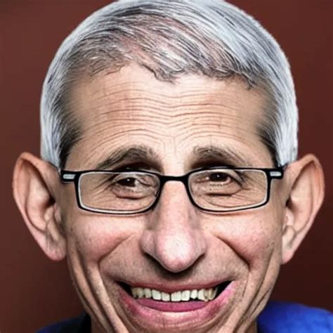 A Photo Of Anthony Fauci Grimacing Struggling To Have Stable