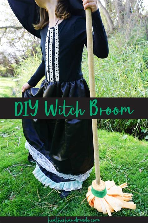 Diy Witch Broom Heather Handmade