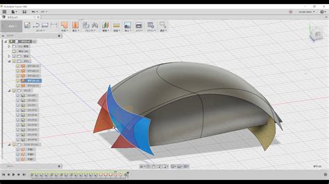 3dcadでマウスのサーフェスモデリング｜ fusion360の使い方 youtube